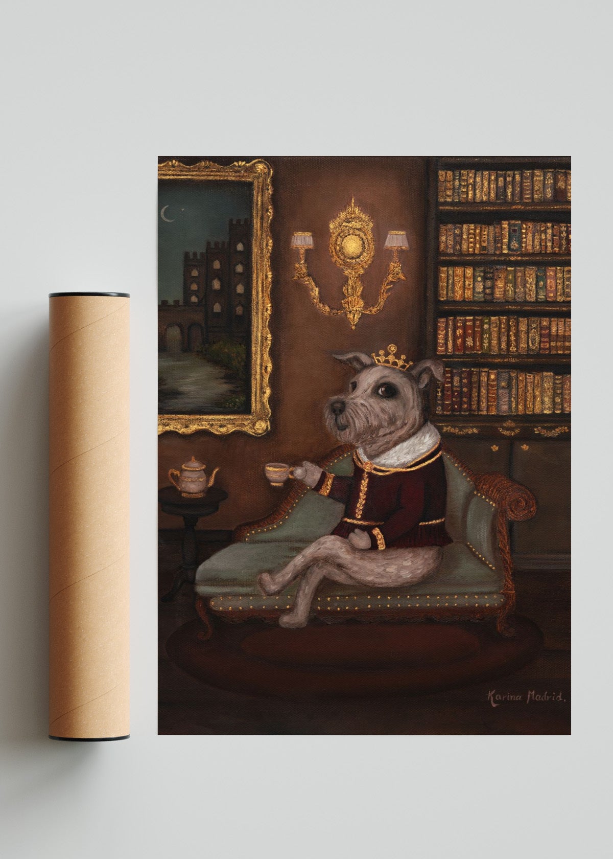 Nobleza Canina - Retrato solo print