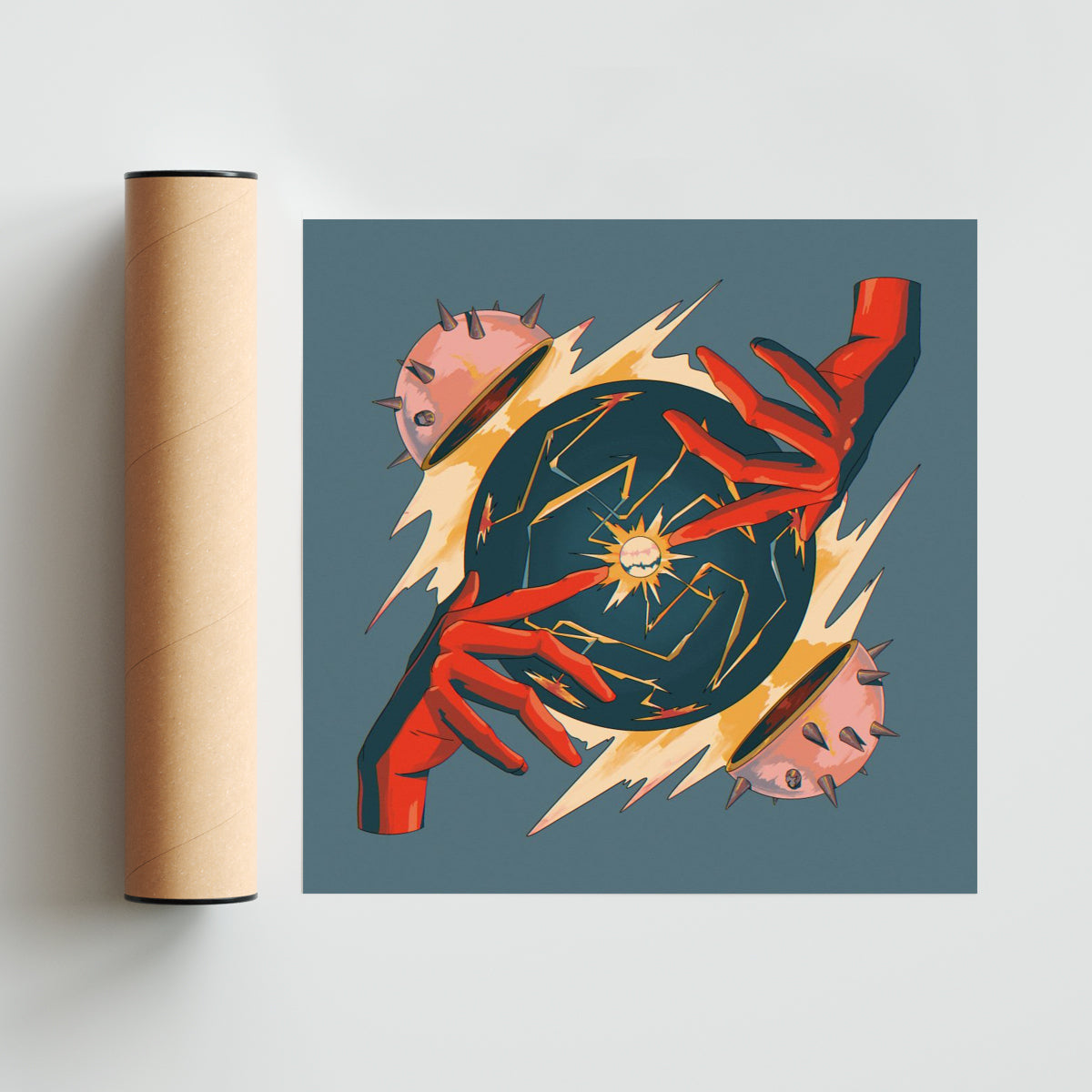 Contact - Cuadrado solo print