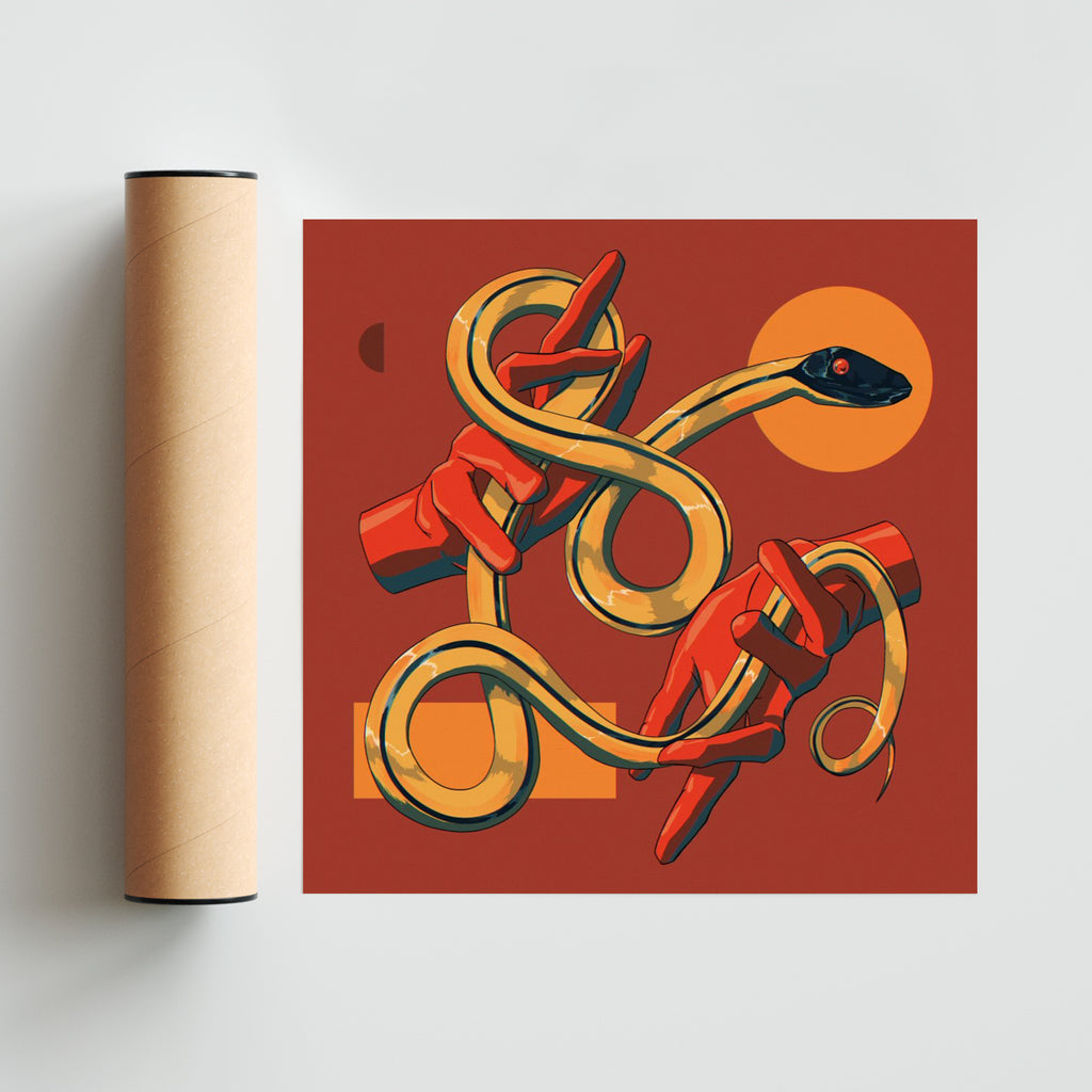 Our Fear - Cuadrado solo print