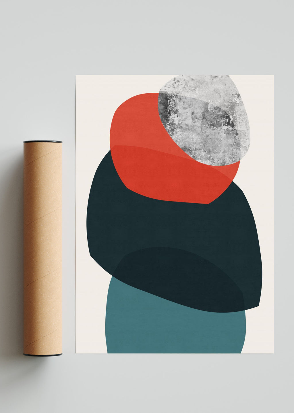 Formas abstractas 2 - Retrato solo print