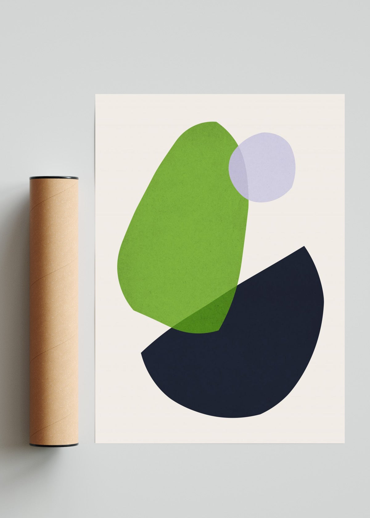 Formas abstractas 4 - Retrato solo print