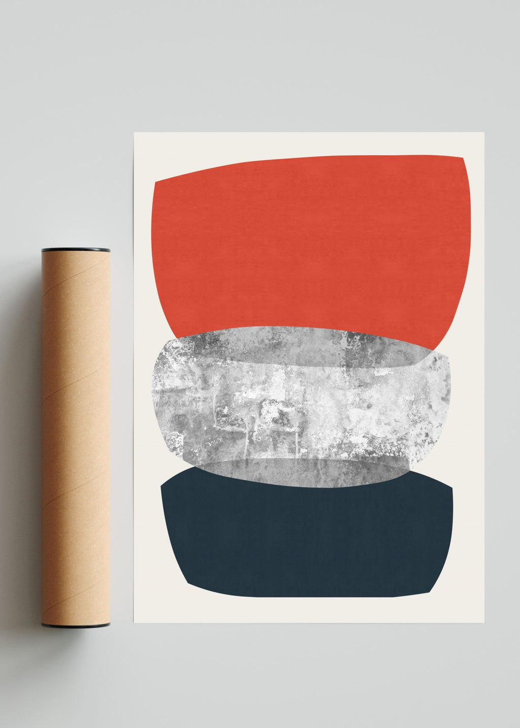 Formas abstractas 7 - Retrato solo print