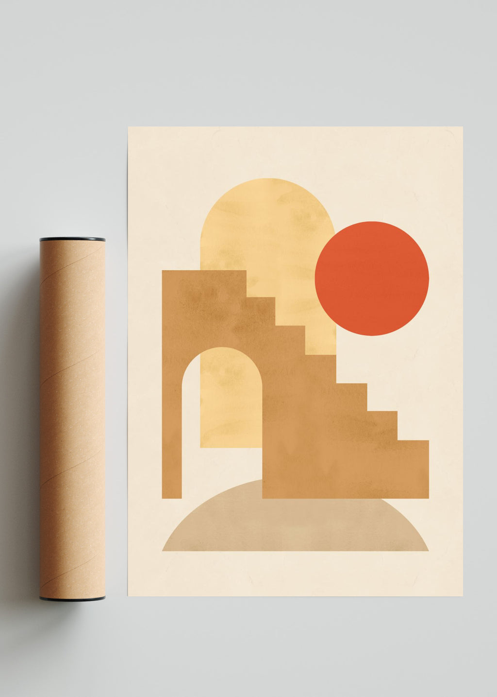 Conjunto geométrico 2 - Retrato solo print