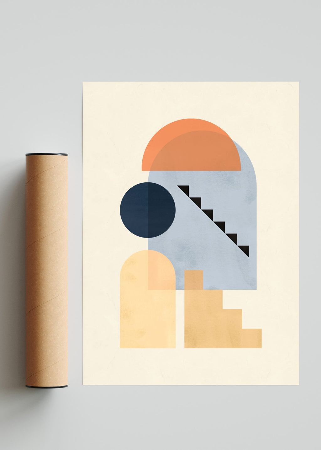Conjunto geométrico 3 - Retrato solo print