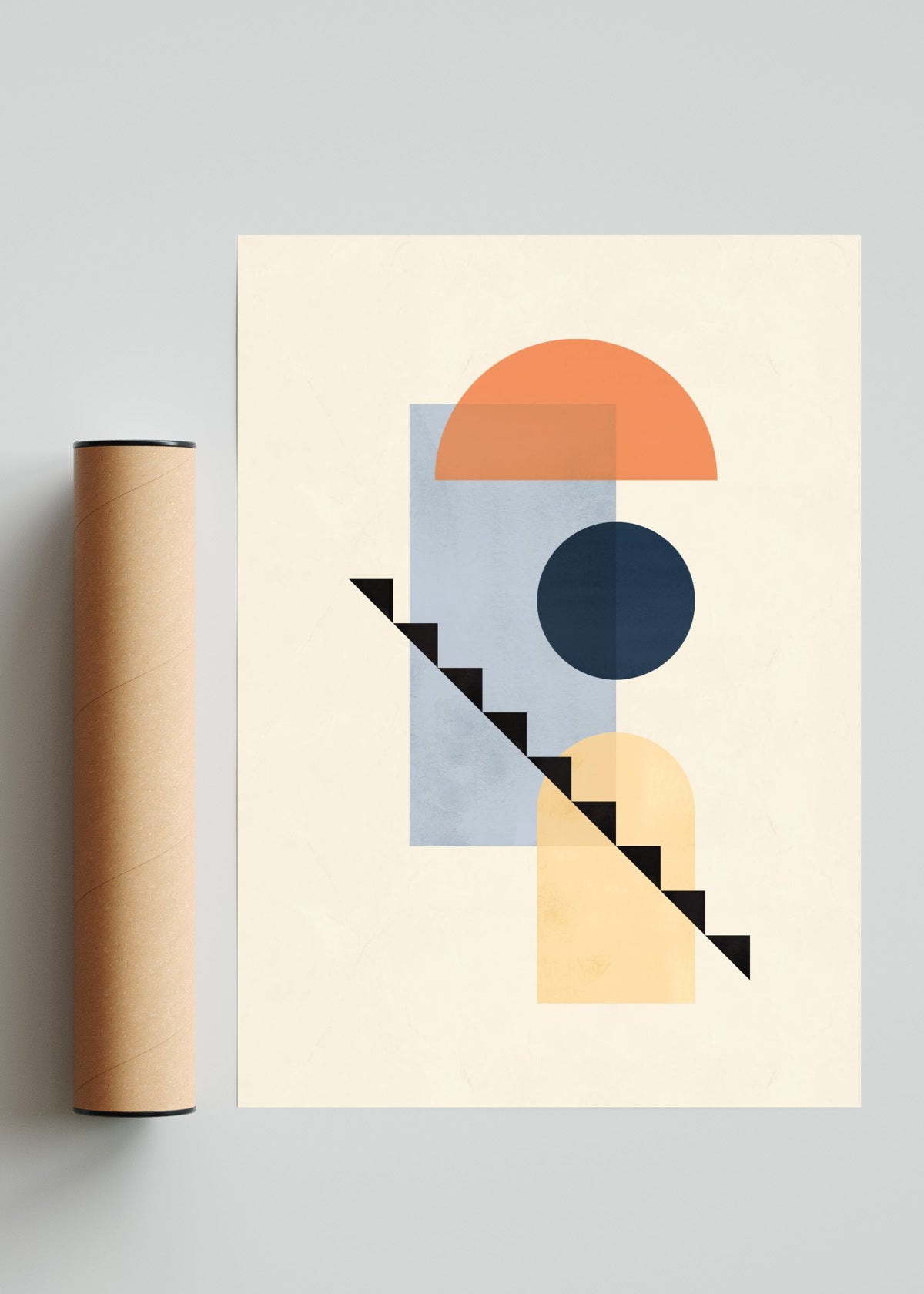 Conjunto geométrico 4 - Retrato solo print