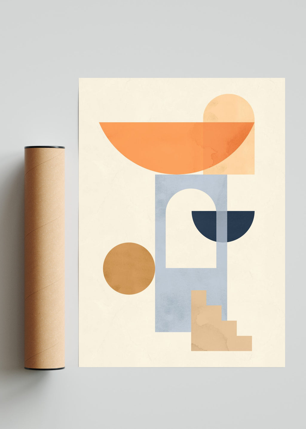 Conjunto geométrico 5 - Retrato solo print