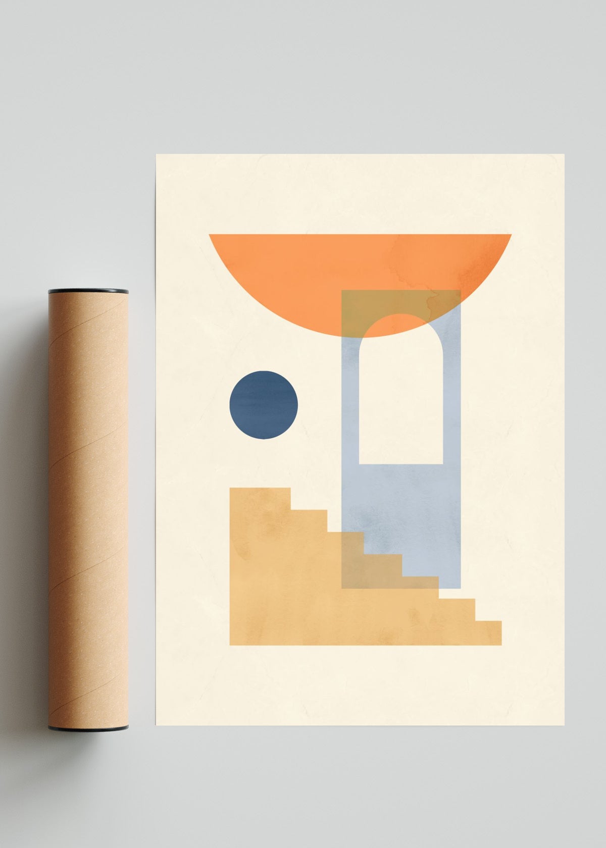 Conjunto geométrico 6 - Retrato solo print