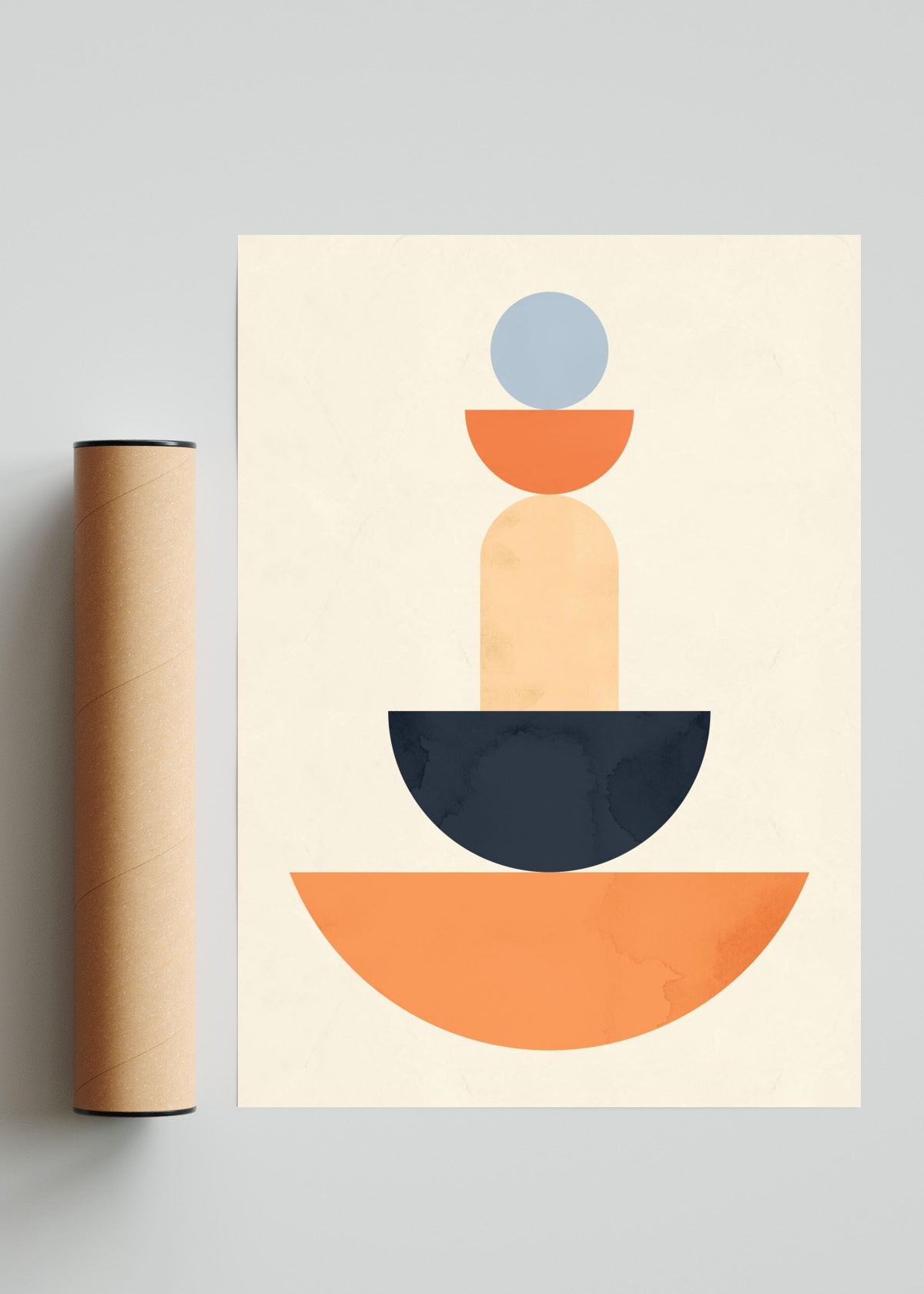 Conjunto geométrico 8 - Retrato solo print