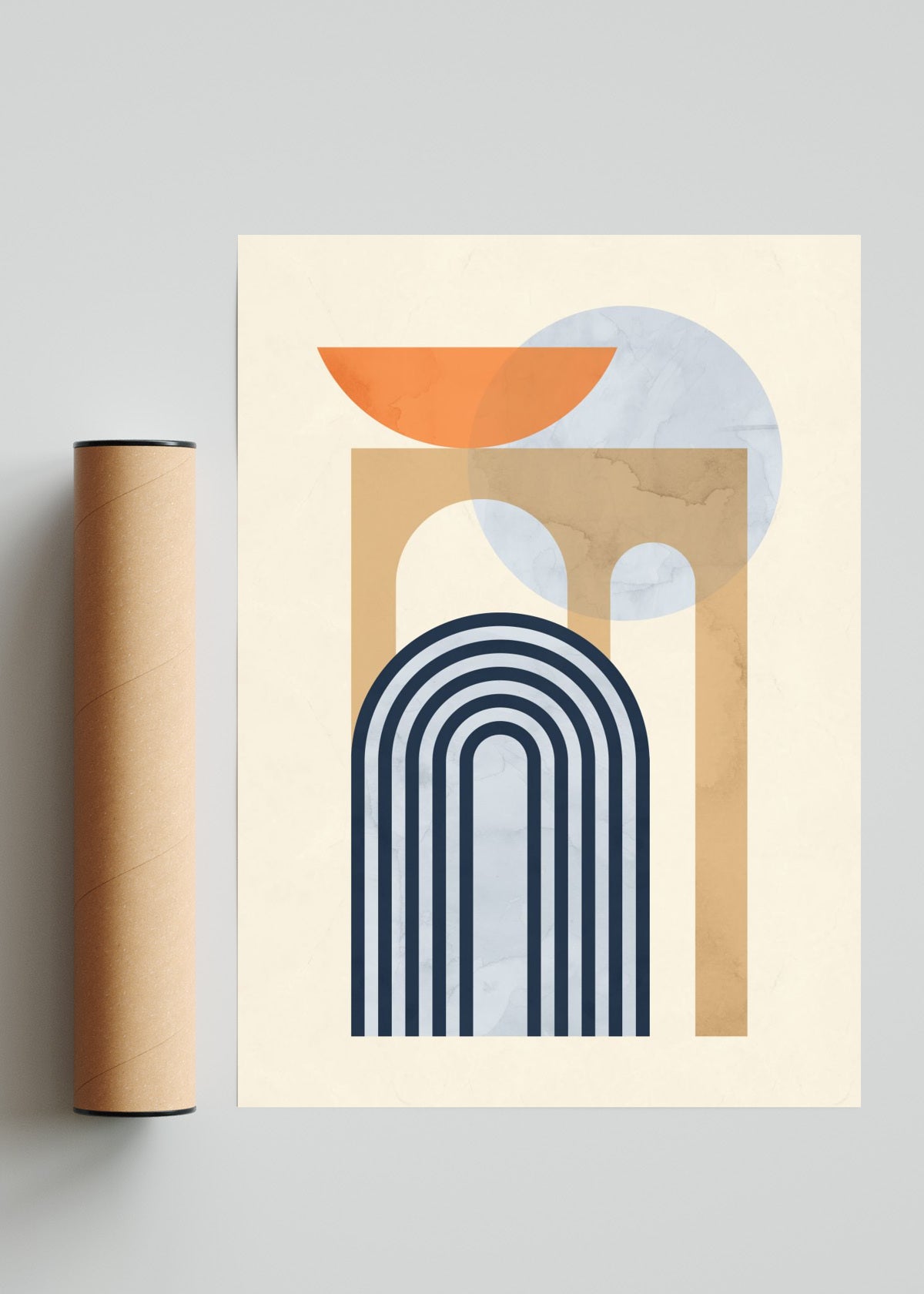 Conjunto geométrico 9 - Retrato solo print