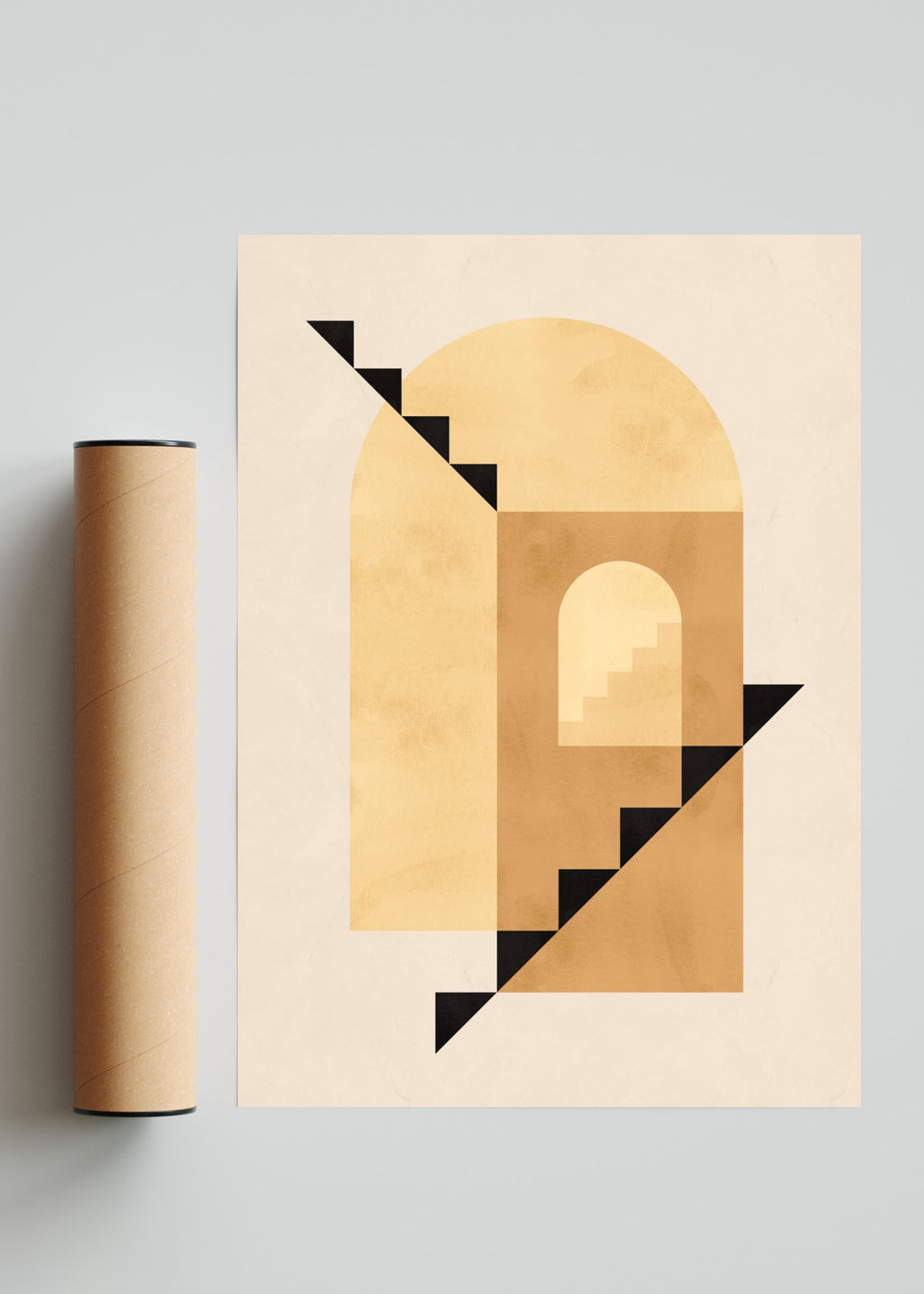Conjunto geométrico 11 - Retrato solo print