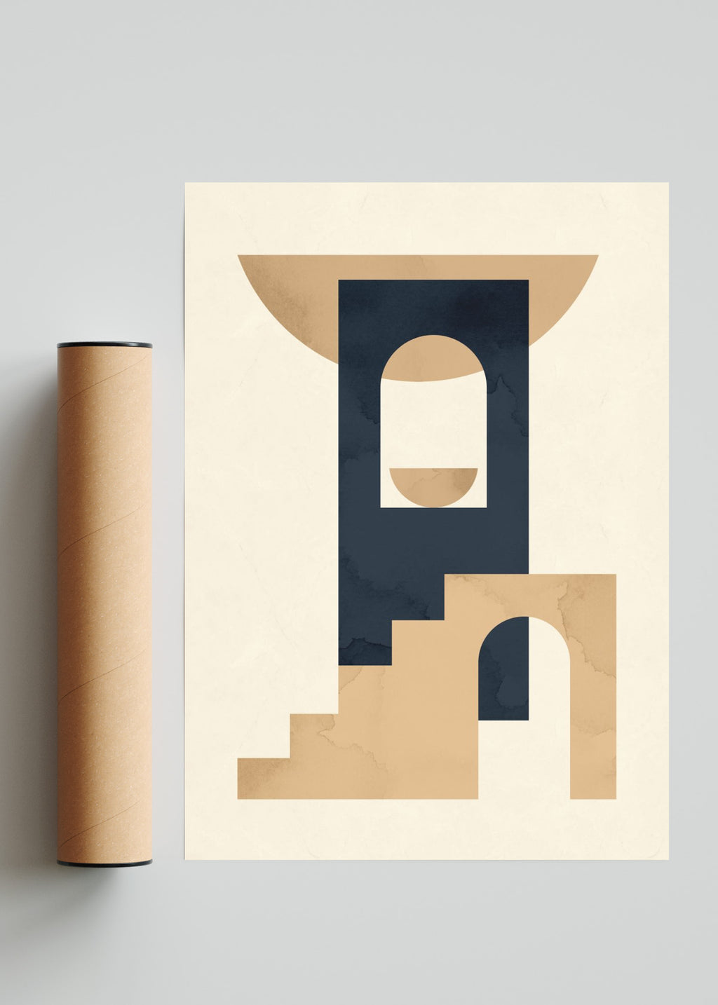 Conjunto geométrico 12 - Retrato solo print