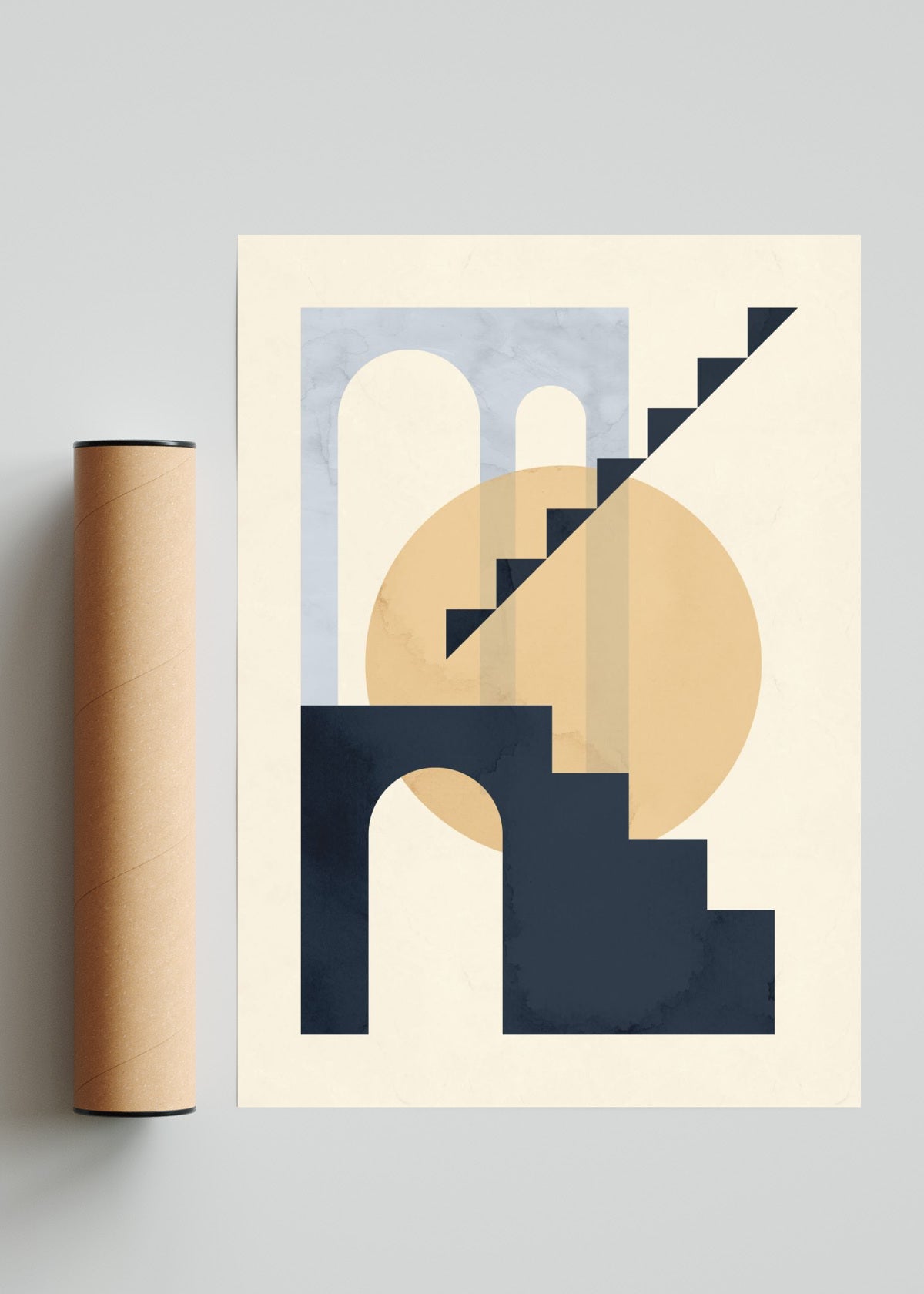 Conjunto geométrico 13 - Retrato solo print