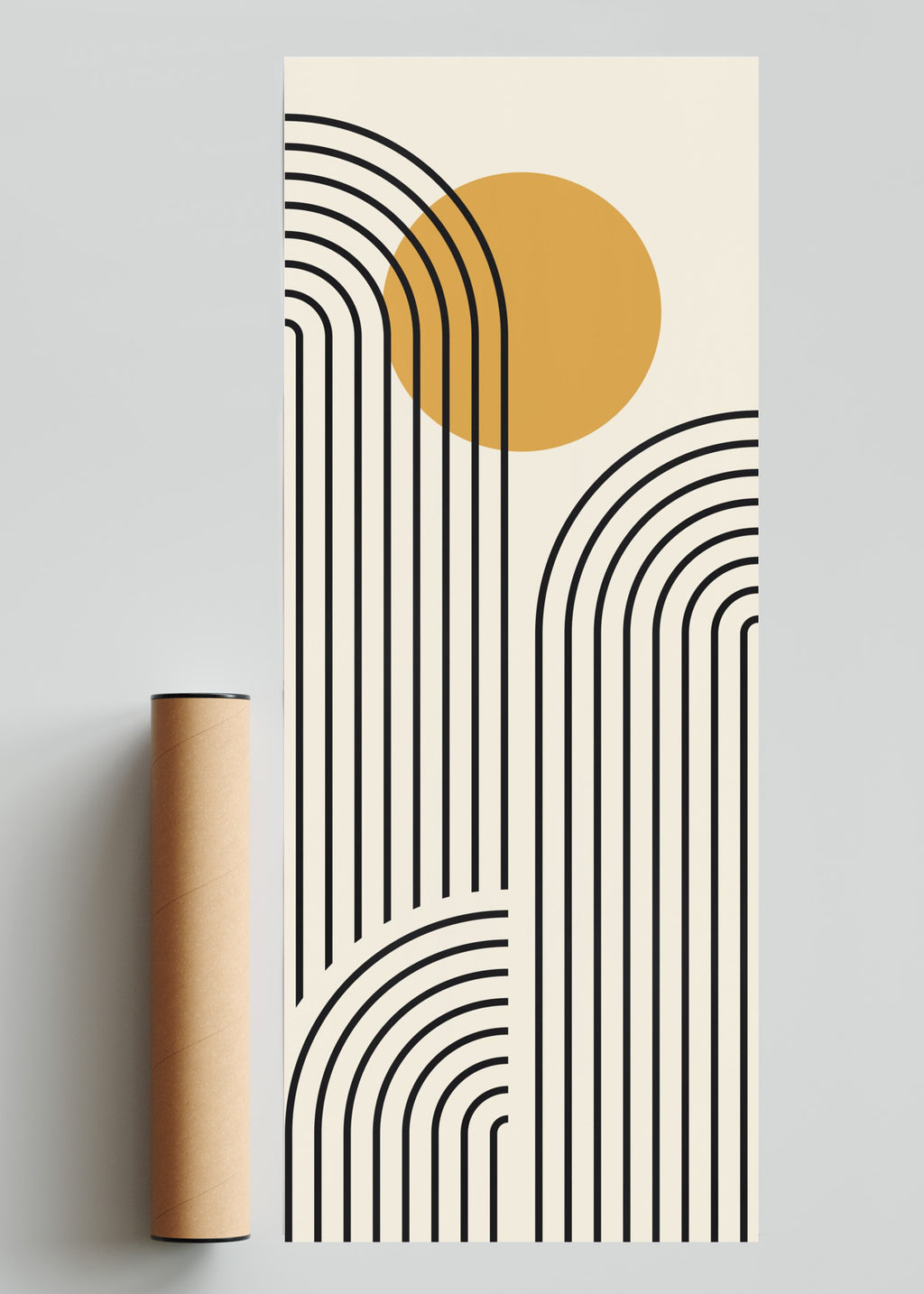 Líneas y círculos 22 - PanoV solo print