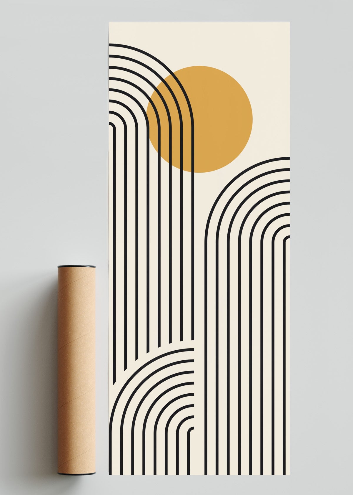 Líneas y círculos 22 - PanoV solo print