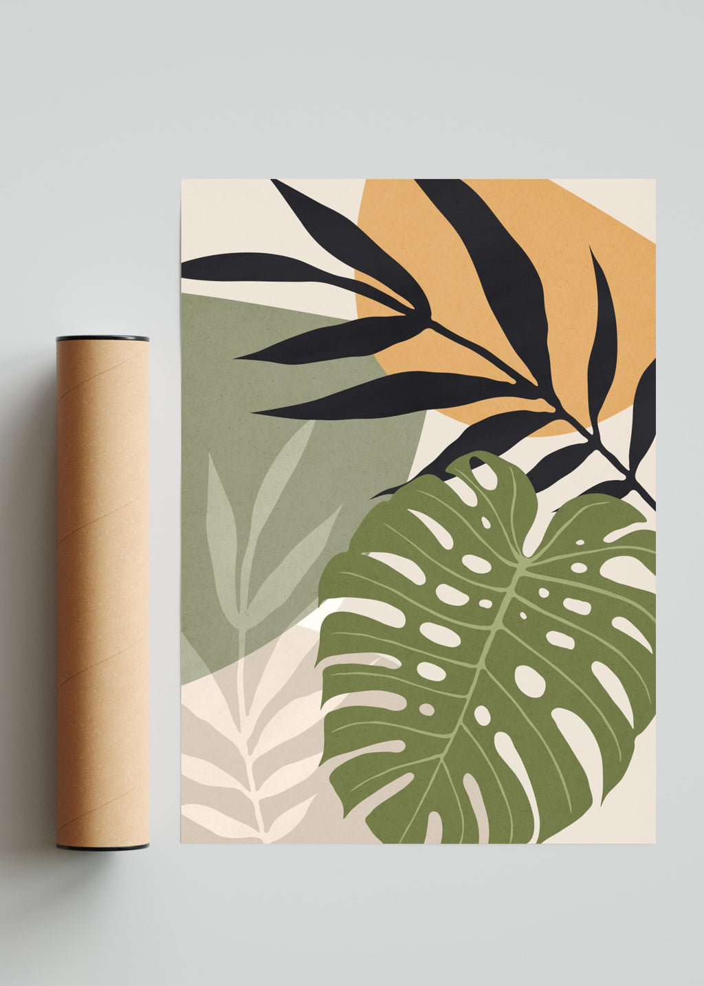 Composicion floral 2 - Retrato solo print
