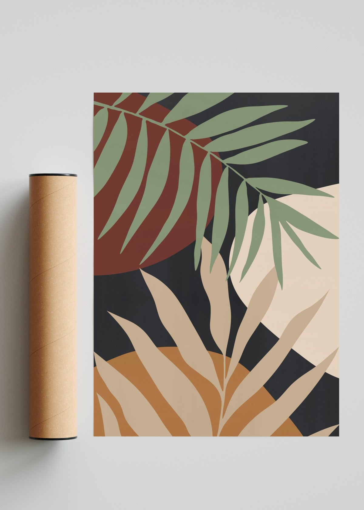Composicion floral 5 - Retrato solo print