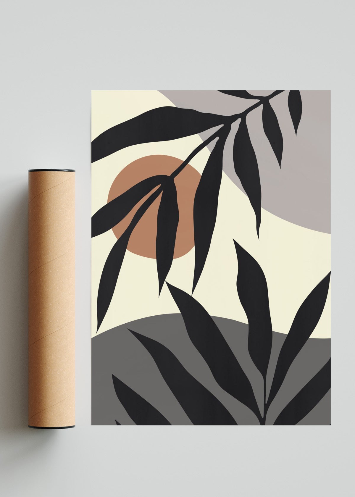 Composicion floral 7 - Retrato solo print