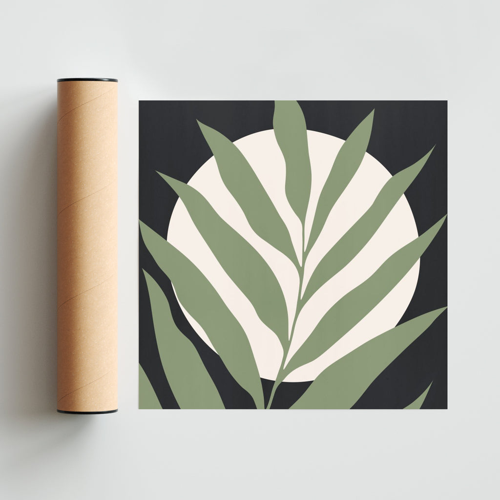 Composicion floral 9 - Cuadrado solo print