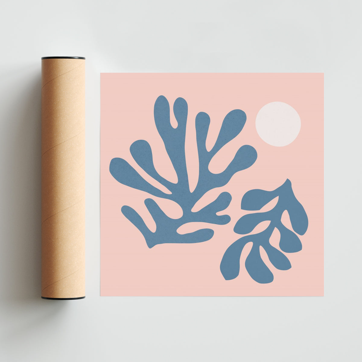 Flores matisse 5 - Cuadrado solo print