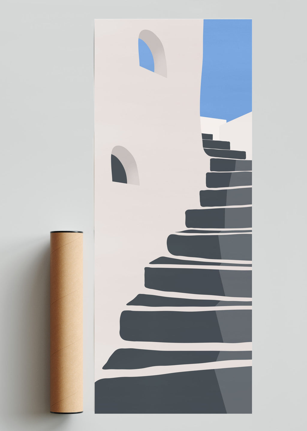Santorini 5 - PanoV solo print