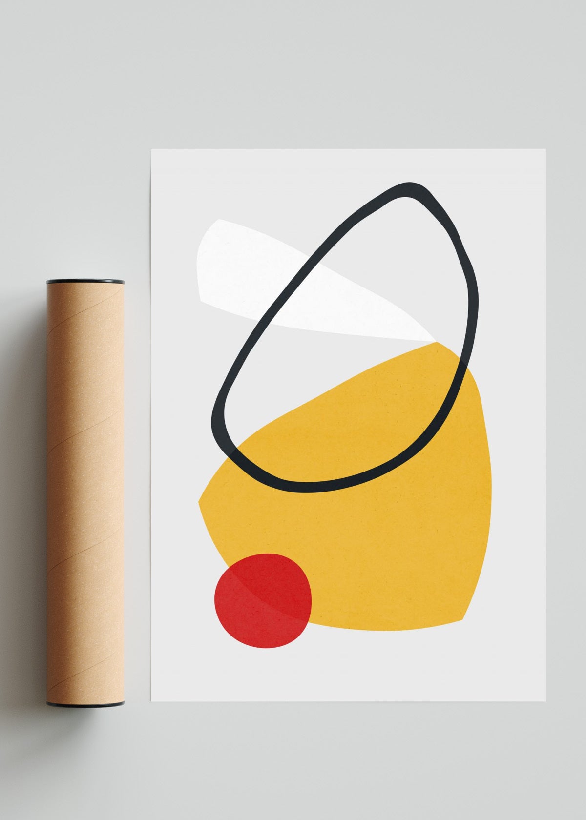Formas abstractas 14 - Retrato solo print