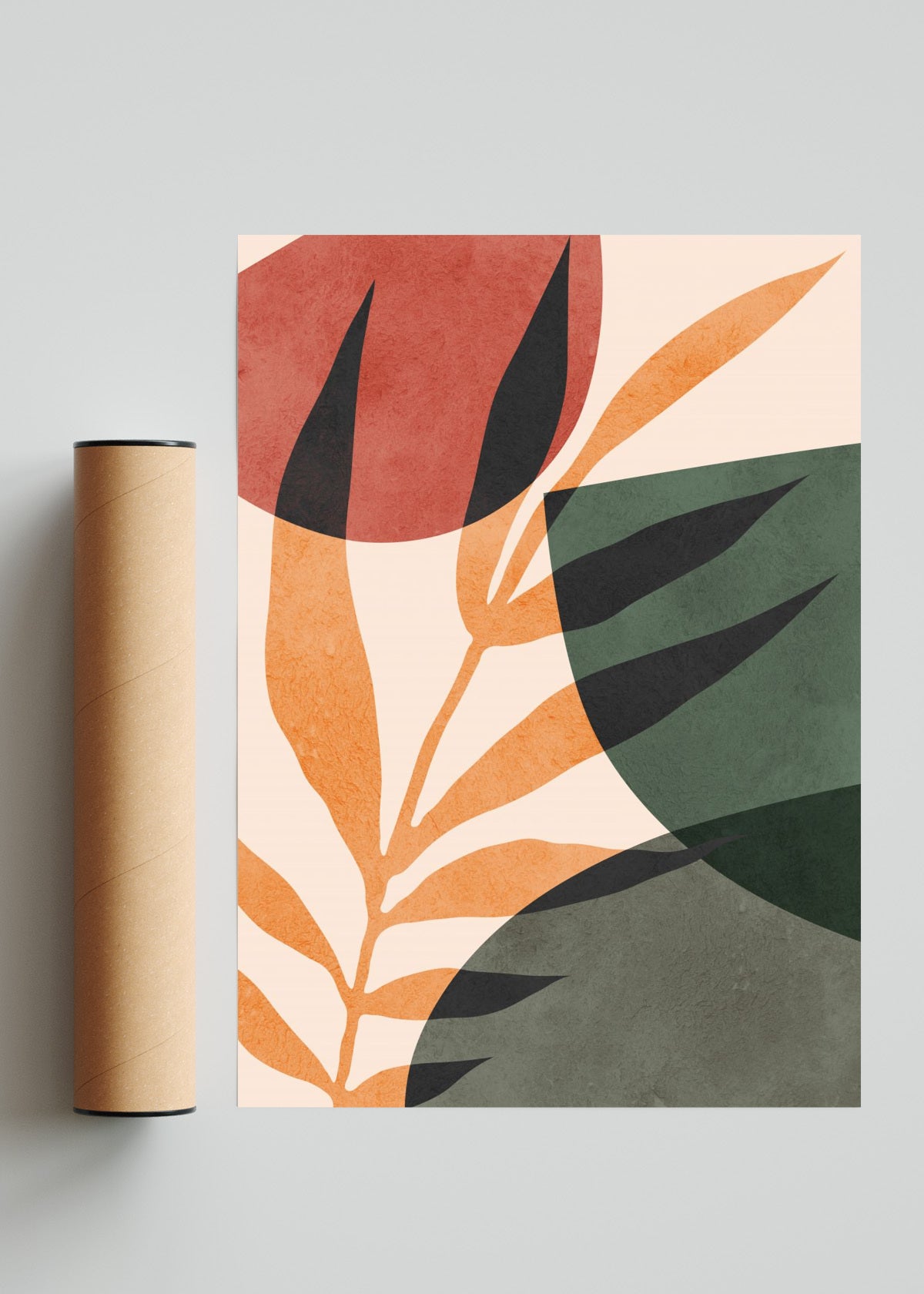 Composicion floral 11 - Retrato solo print