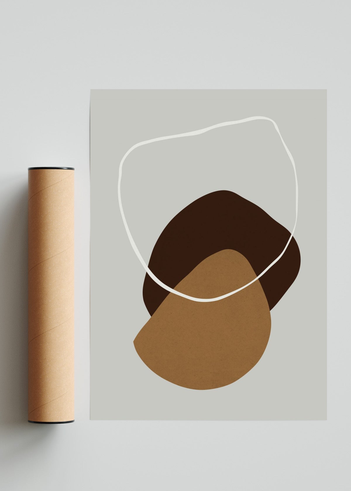 Formas abstractas 20 - Retrato solo print