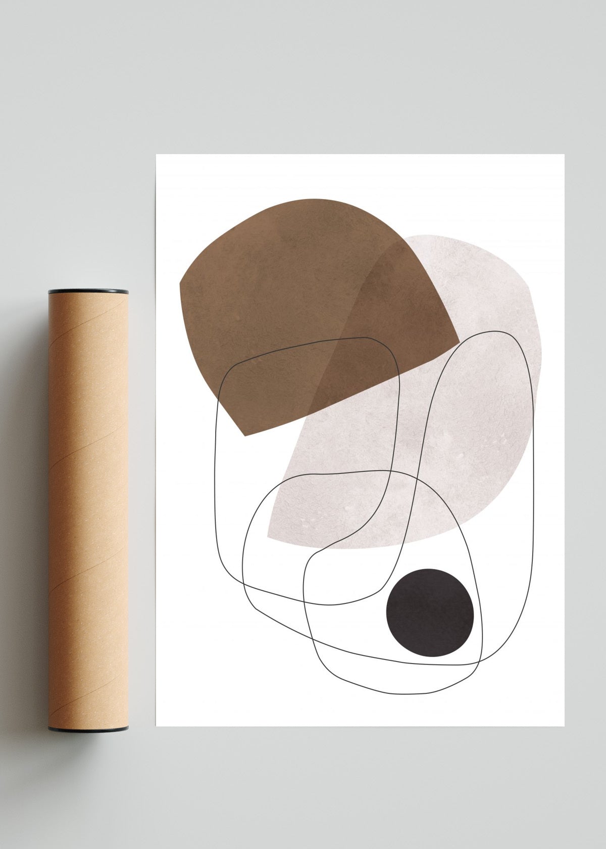 Formas y lineas 2 - Retrato solo print