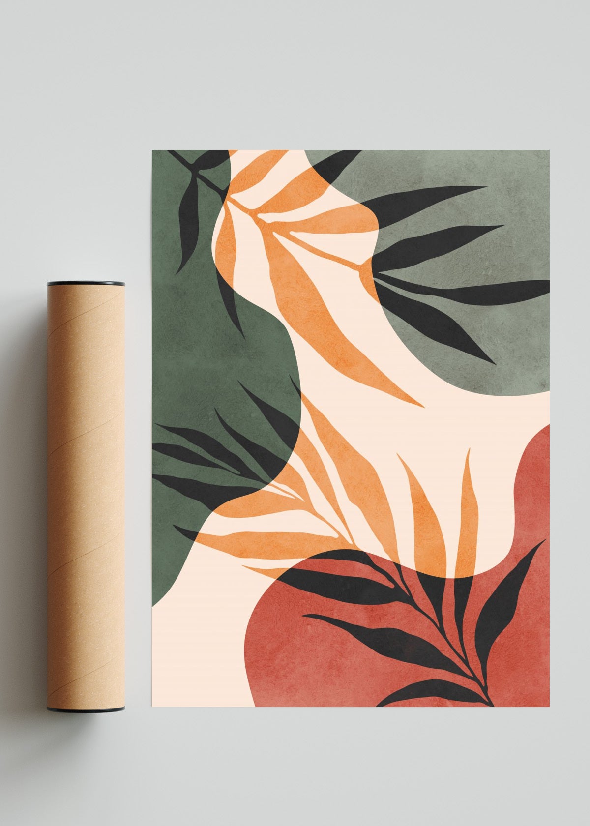 Composicion floral 13 - Retrato solo print