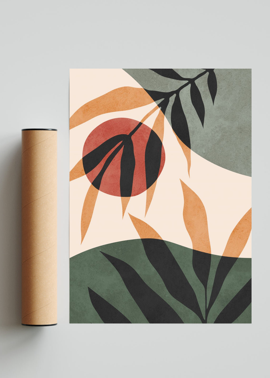 Composicion floral 14 - Retrato solo print