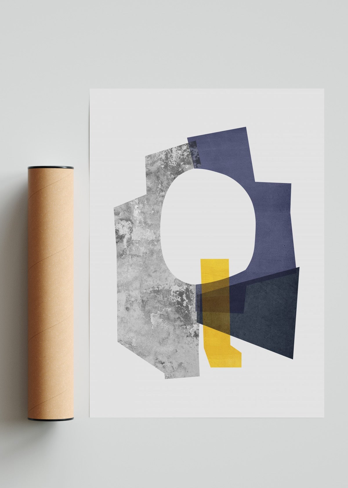 Texturas geométricas 2 - Retrato solo print