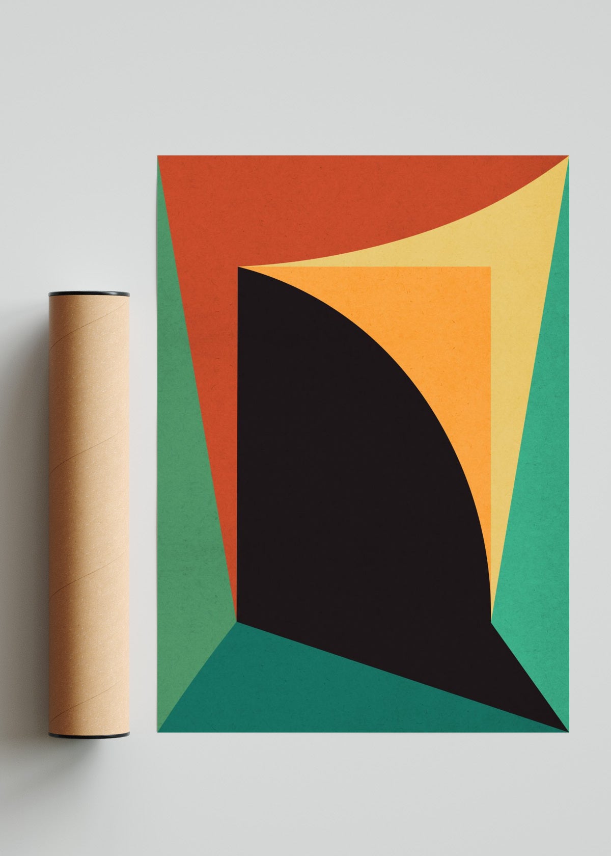 Geometría conceptual 7 - Retrato solo print