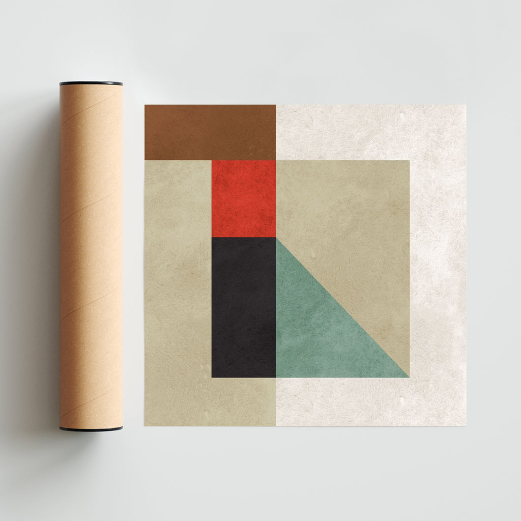 Geometría moderna 1 - Cuadrado solo print