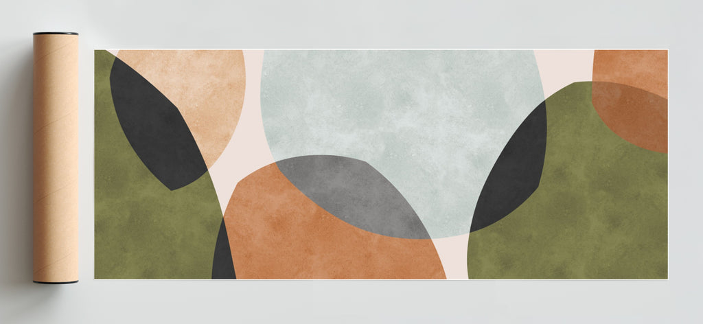 Bohemio abstracto 24 - Pano H Solo print