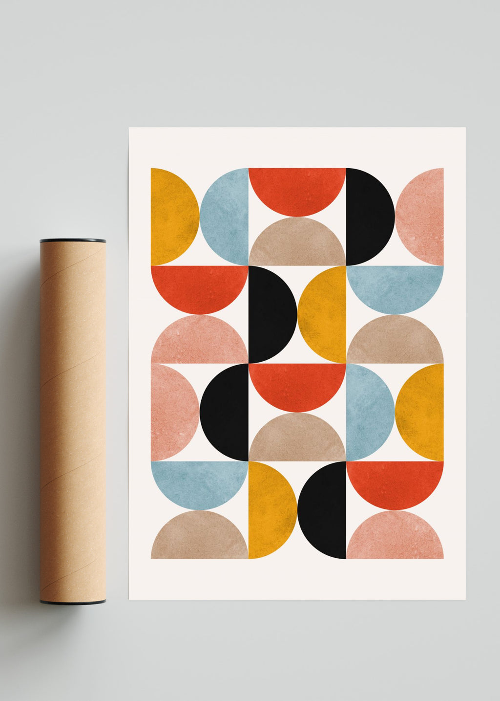 Arte circular 8 - Retrato solo print