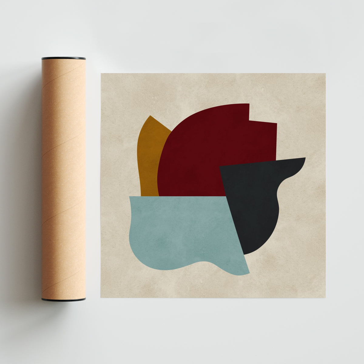 Geometría moderna 4 - Cuadrado solo print