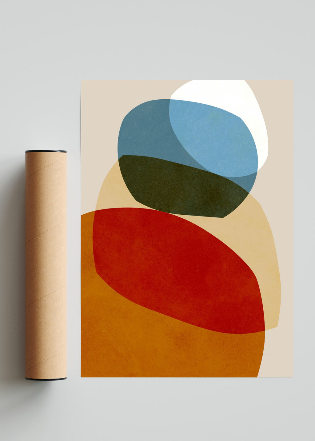 Formas abstractas 36 - Retrato solo print