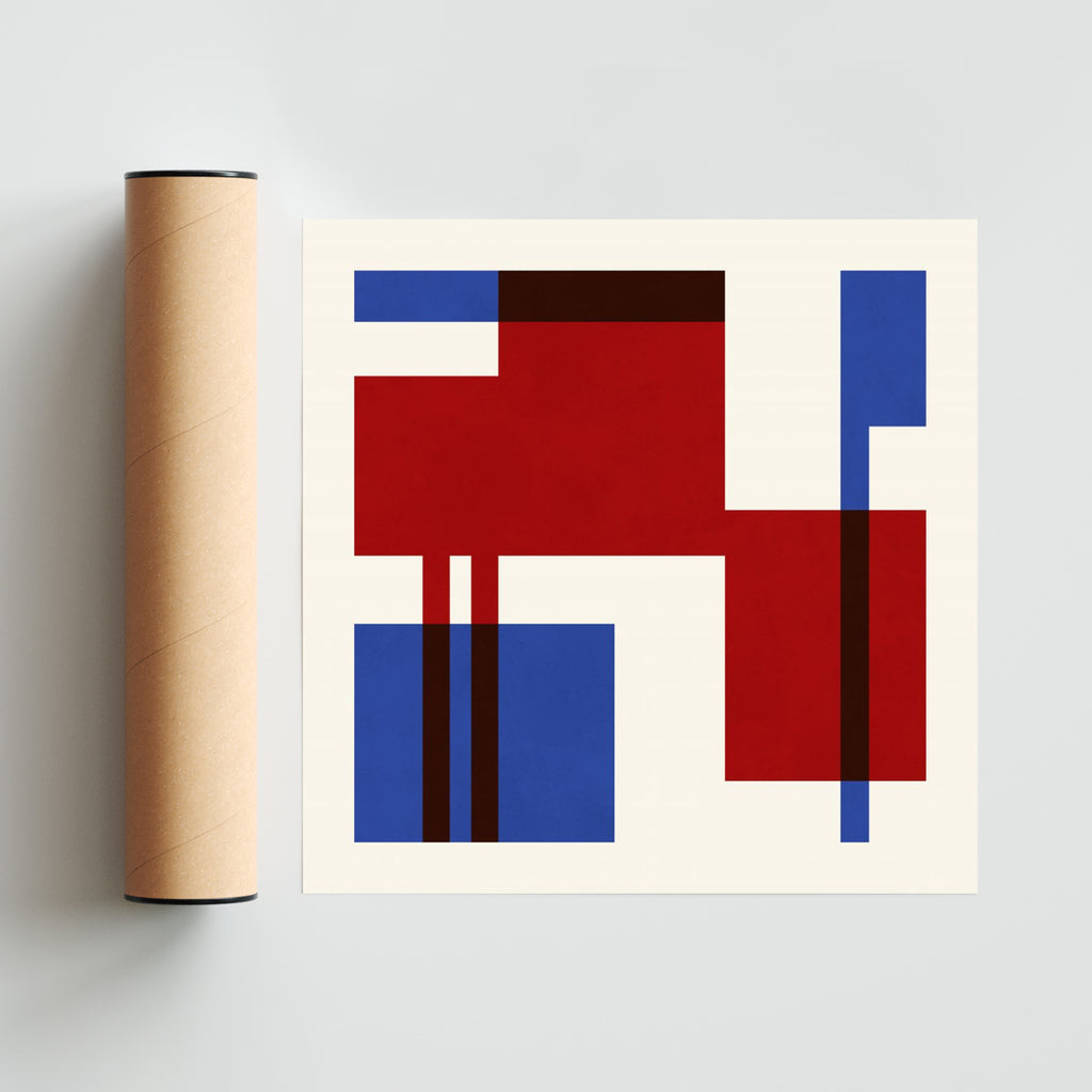 Capas contrastantes 1 - Cuadrado solo print