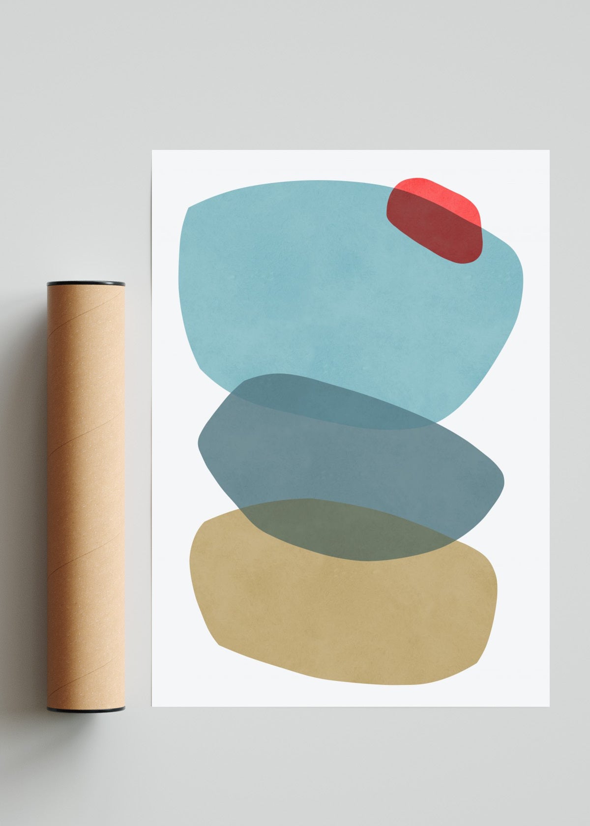 Rocas en equilibrio - Retrato solo print