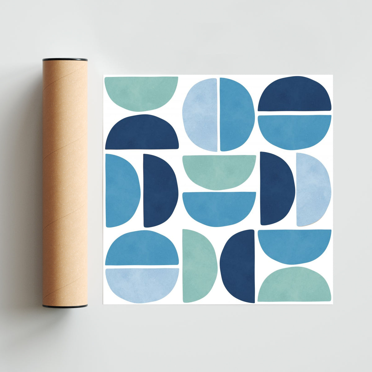 Arte circular 16 - Cuadrado solo print