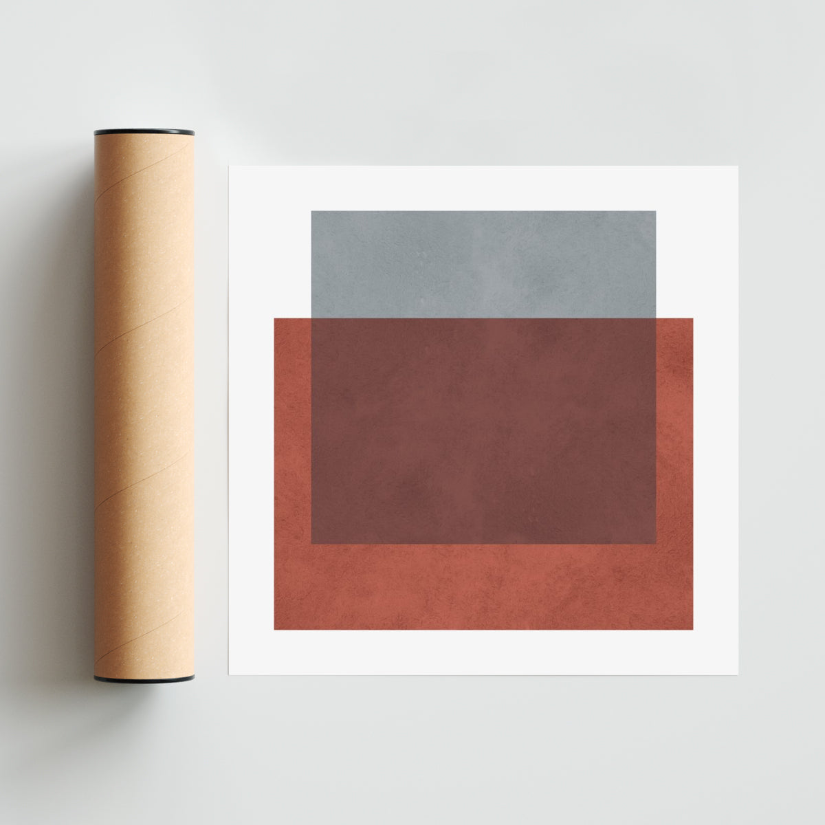 Contraste geométrico IV - Cuadrado solo print
