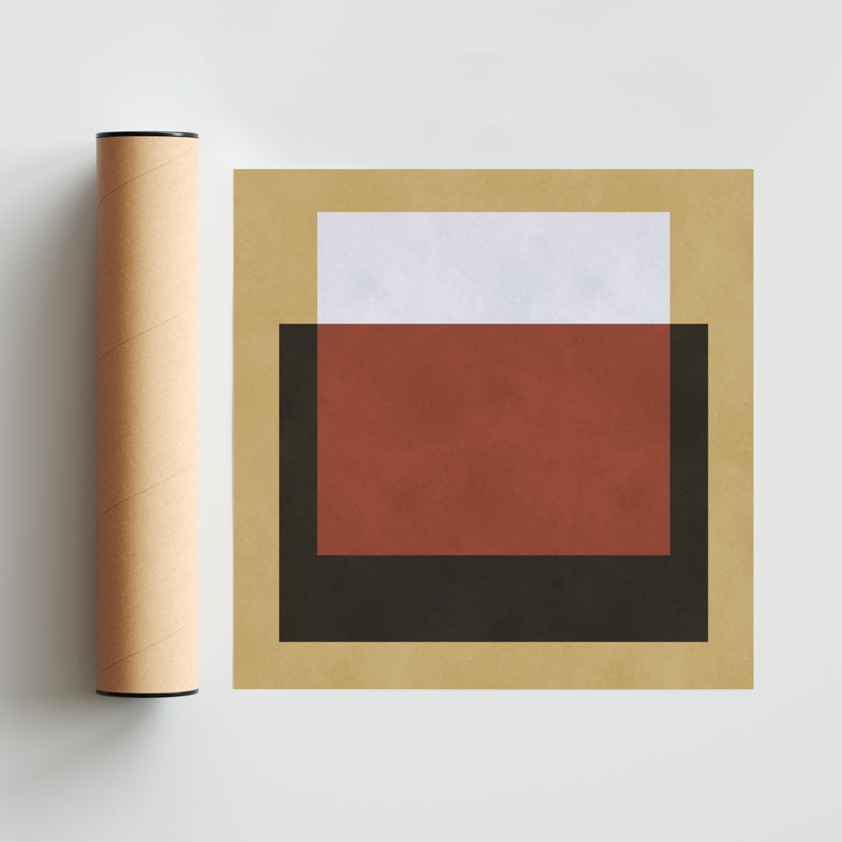 Contraste geométrico IX - Cuadrado solo print