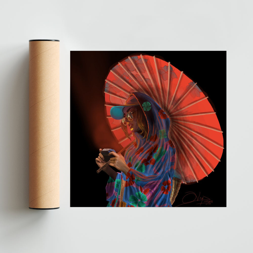 Oriente Gamer - Cuadrado solo print