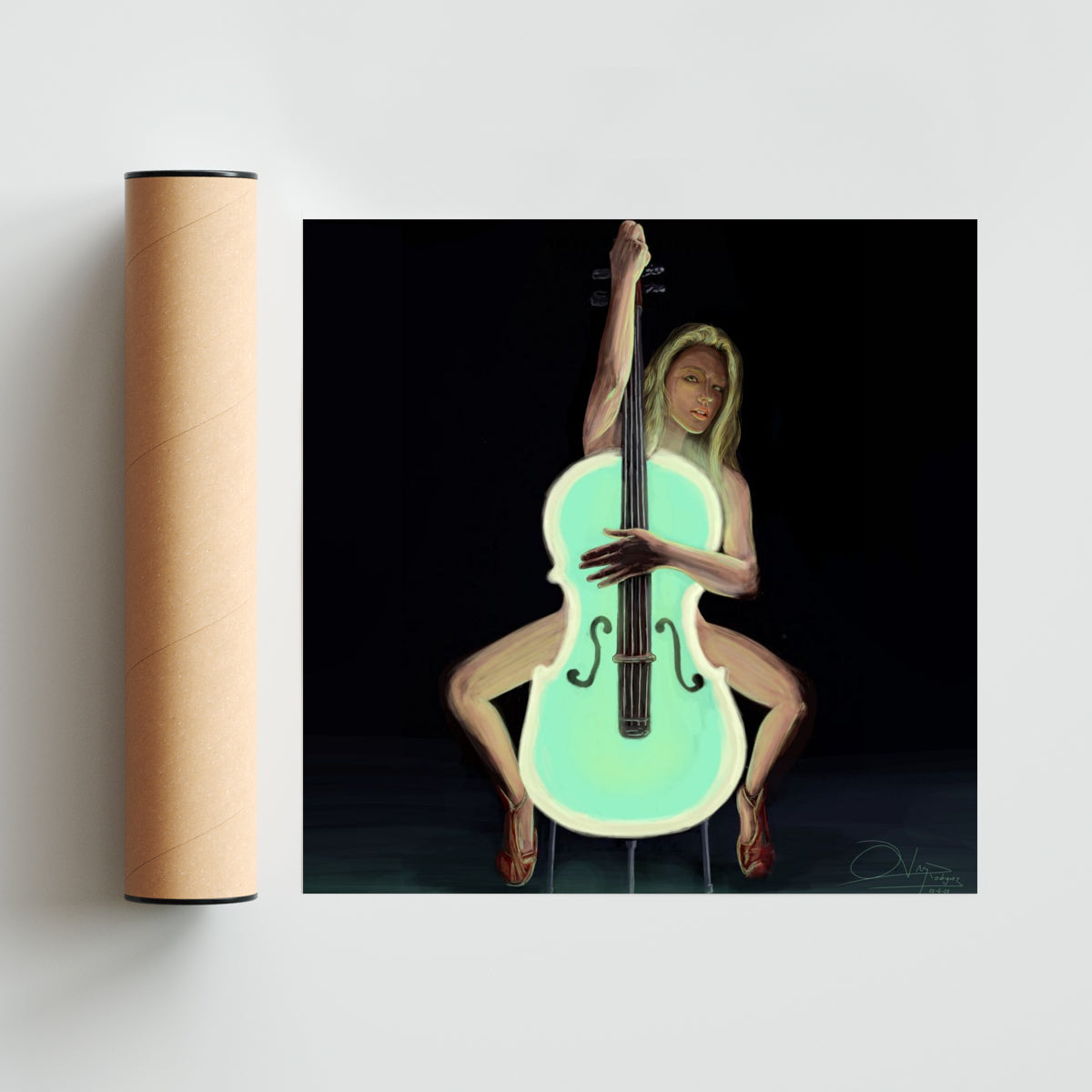 Luz del Alma - Cuadrado solo print