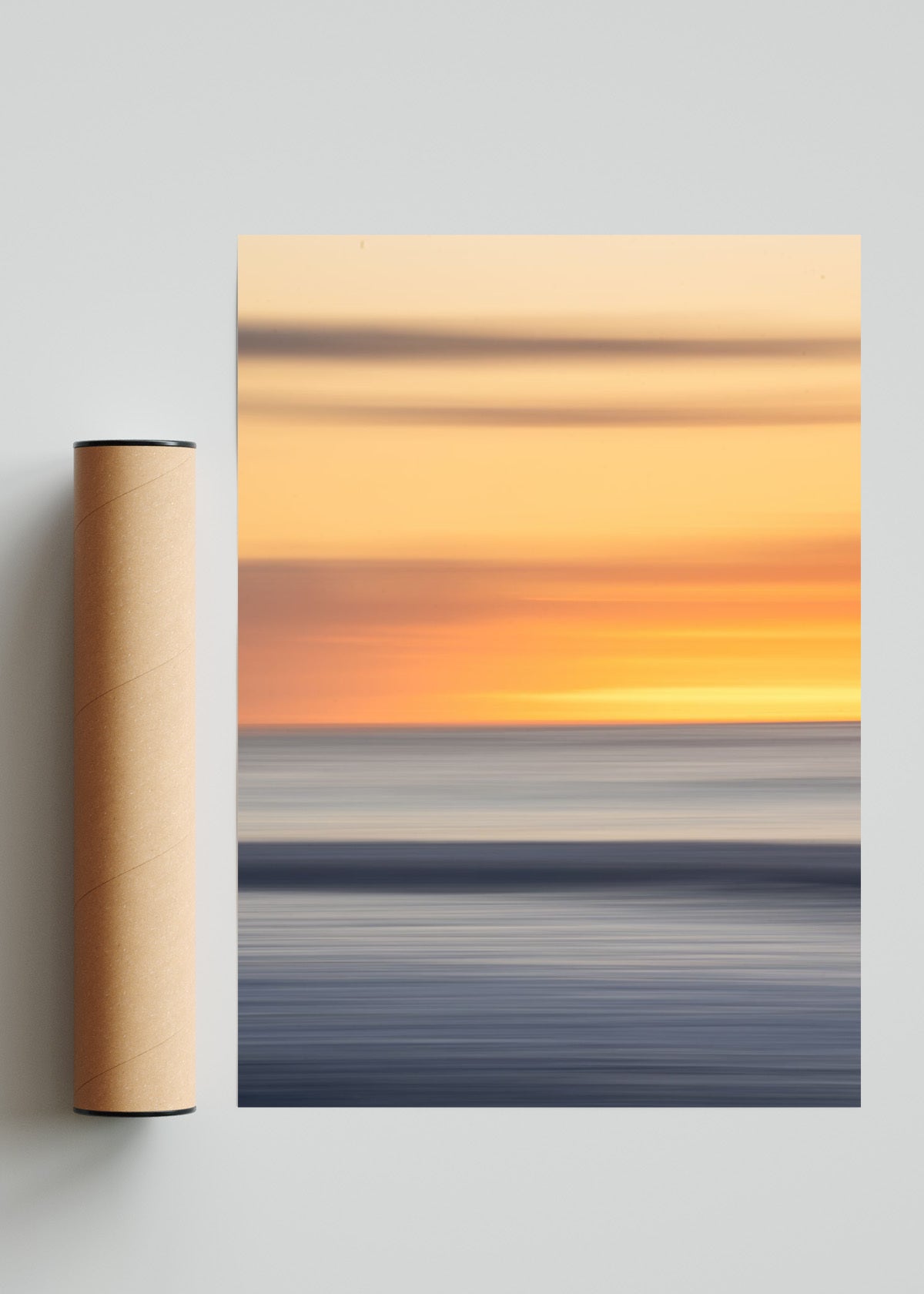 Amanecer Abstracto - Retrato solo print
