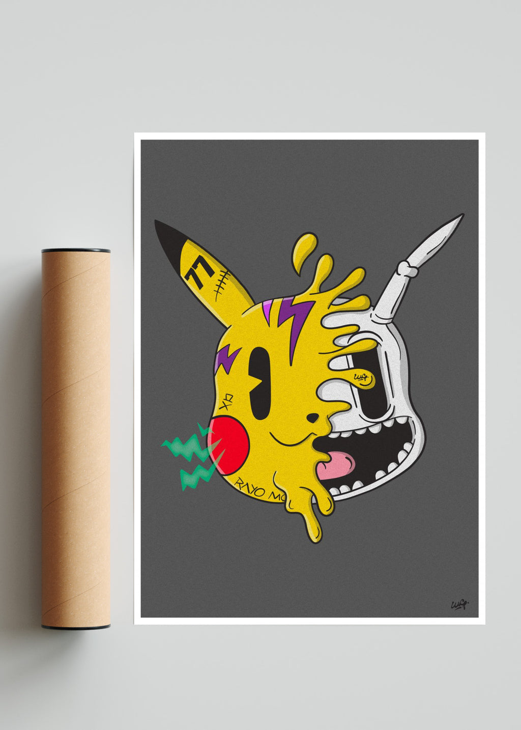 RATA CHORREANTE - Retrato solo print