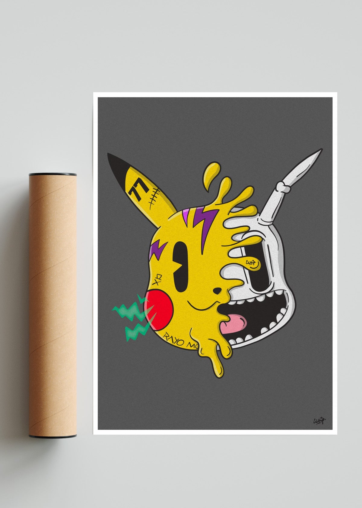 RATA CHORREANTE - Retrato solo print