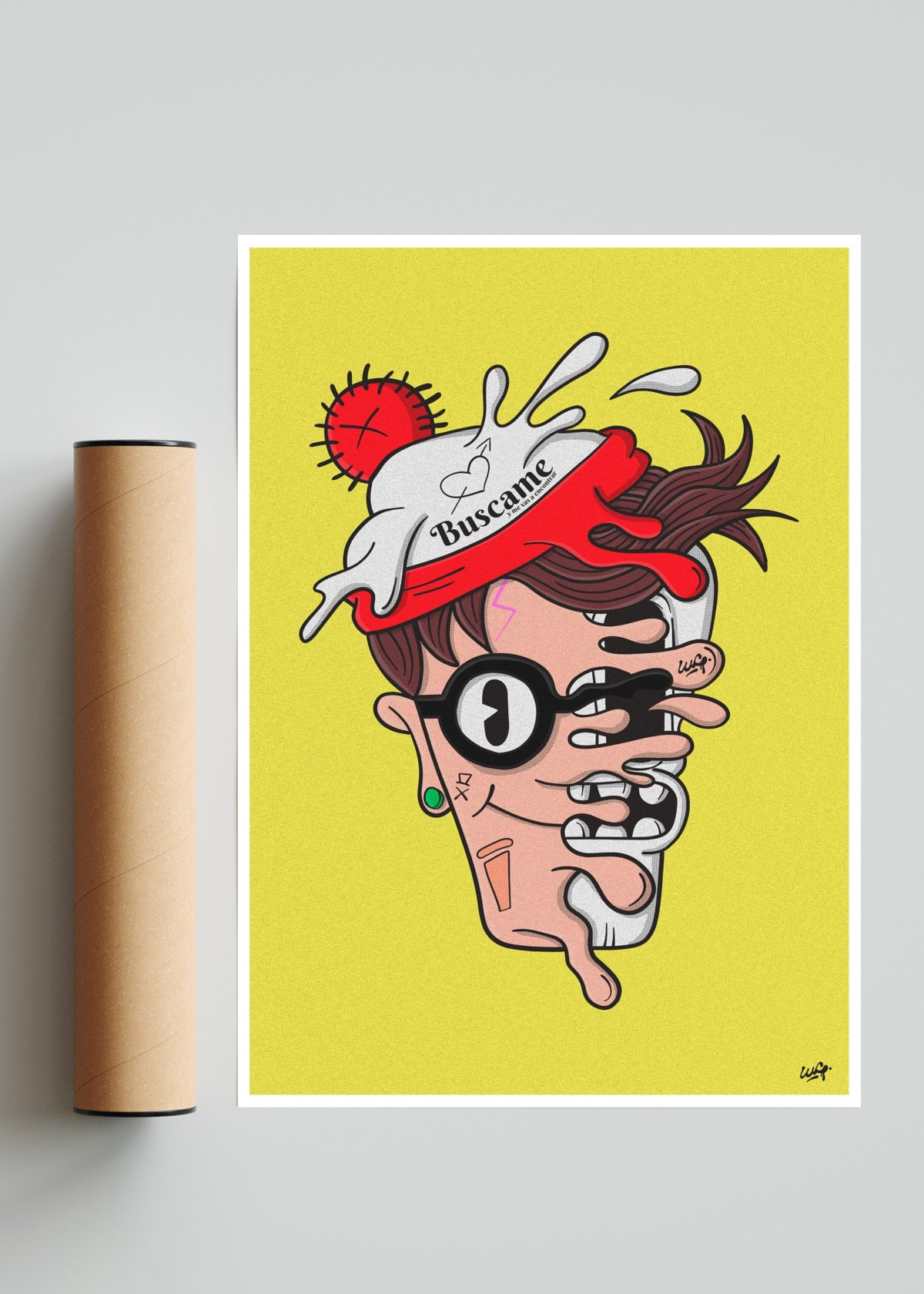 WALTIUCH CHORREANTE - Retrato solo print