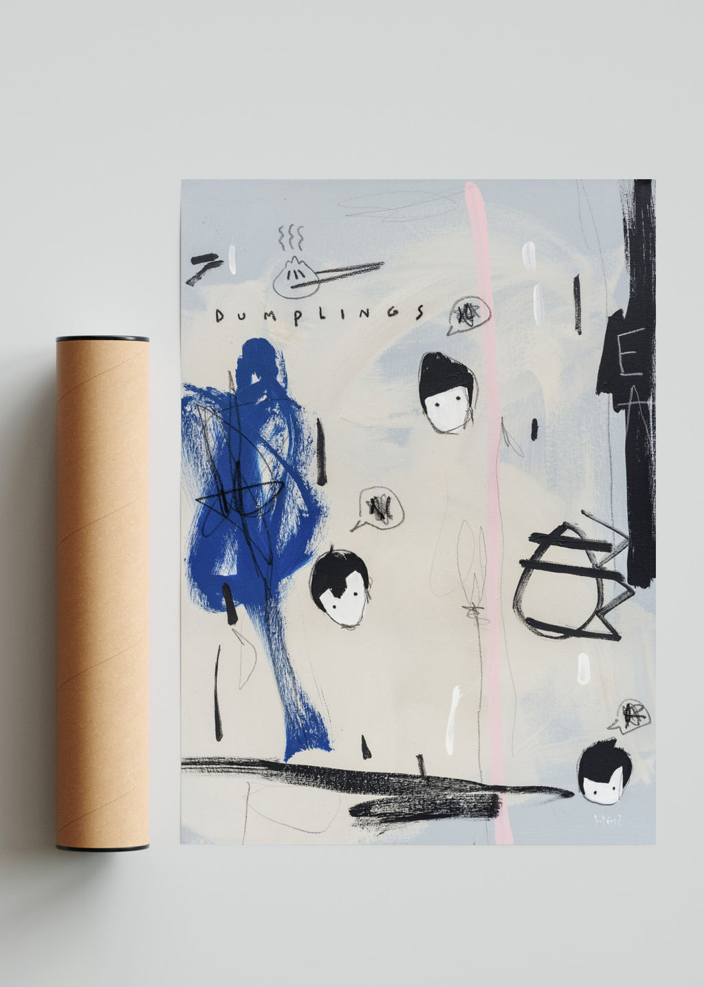 My place in the world - 01 - Retrato solo print