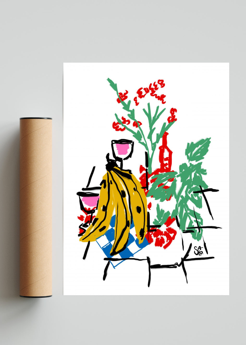 NATURALEZA MUERTA - Retrato solo print